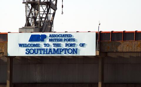 Southampton port